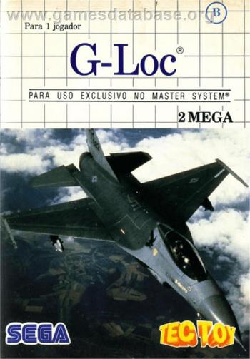 Cover G-Loc Air Battle for Master System II